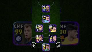 POTM squad  4213 formation  efootball 2025 mobile shorts efootball pes2021 viralshorts [upl. by Airolg]