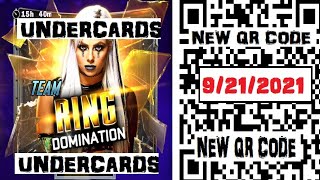 WWE SUPERCARD TEAM RING DOMINATION UNDERCARDS [upl. by Yentterb516]