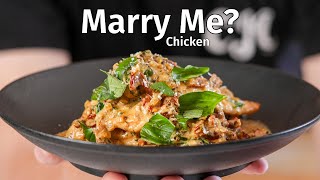 Marry Me Chicken  Creamy Garlic Sun Dried Tomato Chicken [upl. by Lacagnia2]