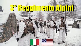 Italian Alpini Train US Paratroopers In Extreme Winter Warfare [upl. by Saiff978]