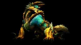 Zinogre  ジンオウガ  Battle Theme  Monster Hunter Portable 3rd  モンスターハンターポータブル3rd [upl. by Nodnelg]