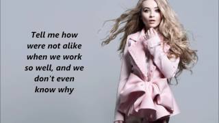 Sabrina Carpenter  Why lyrics [upl. by Salvidor]