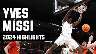 Yves Missi 2024 NCAA tournament highlights [upl. by Parrnell]