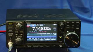 Icom IC7300 Transceiver [upl. by Aihsercal]