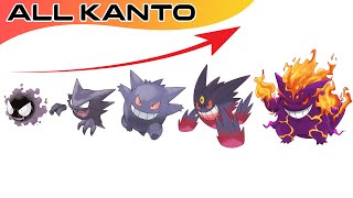 How To Evolve All Gen 1 Kanto Pokémon amp Mega Evolutions  Max S Animation [upl. by Arrakat]