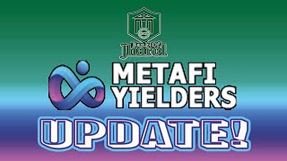 METAFI YIELDERS UPDATE 51822  FACEBOOK LIVE RECAP [upl. by Yve]