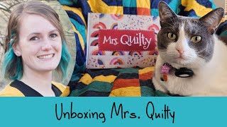 Unboxing My First Mrs Quilty Box [upl. by Oech]