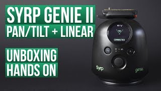 Syrp Genie II Pan Tilt and Linear  Unboxing and hands on  PART 12 [upl. by Sumerlin]