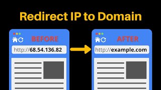 How to Redirect IP Address to Domain Apache and Nginx [upl. by Igic]