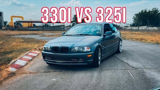 BMW E30 325i vs VW Jetta VR6 [upl. by Sinnaiy985]