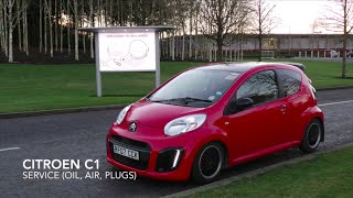 How To  Citroen C1 Service [upl. by Anitsirc704]