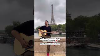 Aur Ahista Kijiye Baatein Unplugged  Zaman Khan  SalmanZaman Paris Tour salmanzaman [upl. by Leiva]