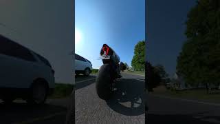 Cfmoto 300ss Exhaust Drone View [upl. by Milda]