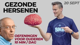 Je HERSENEN gaan MINDER SNEL ACHTERUIT als je deze oefeningen doet Zittende training voor ouderen [upl. by Bagger]