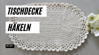 Tischdecke häkeln [upl. by Lindemann]