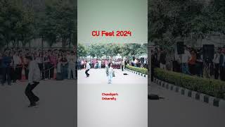 CU Fest 2024  Chandigarh University chandigarhuniversity dance collegelife [upl. by Luaped]