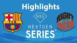 Highlights  FC Barcelona  Right To Dream [upl. by Arnst250]