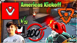 Sentinels vs 100Thieves  Valorant Champions Tour 2025 Americas Kickoff [upl. by Retsek]