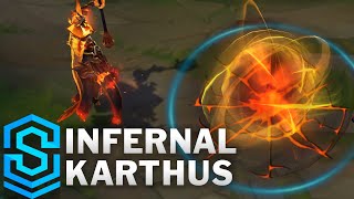 Infernal Karthus Skin Spotlight  League of Legends [upl. by Lunsford]