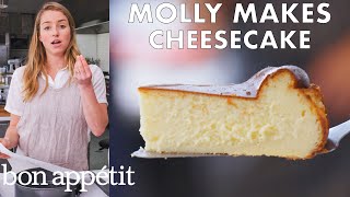 Molly Makes Cheesecake  From the Test Kitchen  Bon Appétit [upl. by Nnaylloh828]