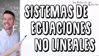 Sistemas de Ecuaciones No lineales [upl. by Ahtebat]