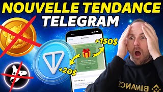 NOUVELLE TENDANCE BLOCKCHAIN TELEGRAM  ADIEU LES TAP TO EARN  ACTU [upl. by Joya992]