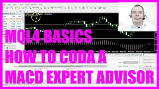 MQL4 TUTORIAL BASICS  21 HOW TO CODE A MACD EXPERT ADVISOR [upl. by Ennahoj239]