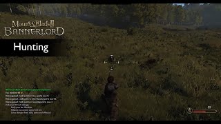 Bannerlord Freelancer  Hunting Demo  with DayNight Cycle [upl. by Newcomer]