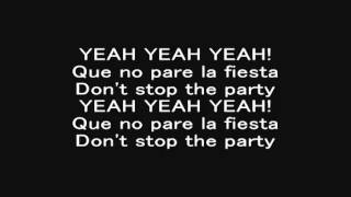 Pitbull  Dont Stop The Party Official Lyrics [upl. by Rellim]