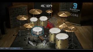 Superior Drummer 3  METAL FREE PRESET Core Library [upl. by Adria355]