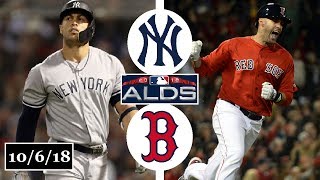 New York Yankees vs Boston Red Sox Highlights  ALDS Game 2  October 6 2018 [upl. by Teiv827]