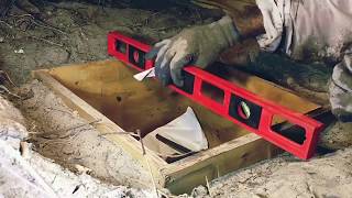 Heavenly Foundations Pier And Beam repair underneath the house [upl. by Kelcy17]