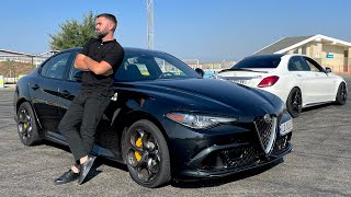 უტდ  Alfa Romeo Giulia Quadrifoglio  ღირსეული პასუხი კონკურენტებს [upl. by Eniala]