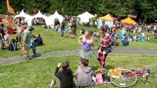 360 degrees view at Fremont Solstice Festival 2009 [upl. by Barncard]