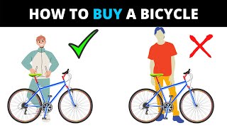 How to Buy a Bicycle  Buying Tips for Beginners  How to Choose a Good Bicycle [upl. by Neerhtak280]