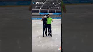 Donovan Carrillo y Yuzuru Hanyu [upl. by Sisi]