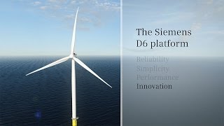 Siemens Wind Power D6 Platform Animation [upl. by Ettenoitna]