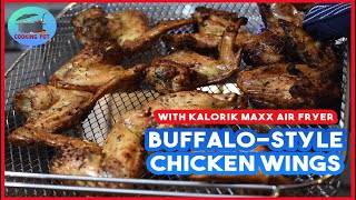 Easy Chicken Wings with Kalorik MAXX Air Fryer [upl. by Bloxberg]