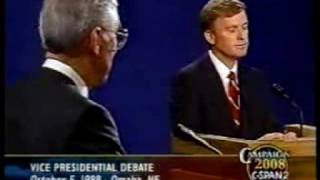 quotSenator youre no Jack Kennedyquot 88 VP Debate [upl. by Amity887]