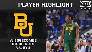 VJ Edgecombe Highlights vs BYU [upl. by Filahk856]