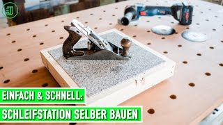 So einfach gehts Schleifstation für Hobel und Stemmeisen selber bauen  Jonas Winkler [upl. by Cone]