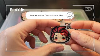 Stamped Cross Stitch for Absolute Beginners  a How To Guide [upl. by Akinas]