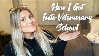 how to get into veterinary school accepted to 7 schools [upl. by Orwin]