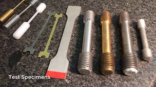 Metals 1017 Tensile Testing and the Stress Strain Diagram [upl. by Eirrehc]