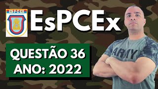 EsPCEx 2022Q36 Assinale a alternativa que apresenta as palavras que completam correta e respecti [upl. by Eilegna]