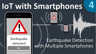 EARTHQUAKE DETECTION APP in less than 3 min with Cumulocity  IoT with Smartphones 45 [upl. by Aztinay571]