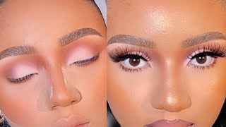 How to CREATE a Soft Pink Eyeshadow Tutorial For Beginners [upl. by Earleen]