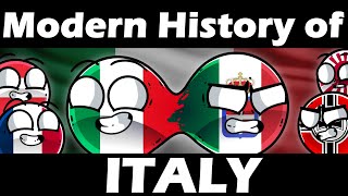 CountryBalls  Modern History of Italy [upl. by Alleuqahs]