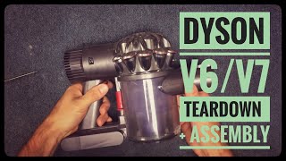 Vacuum repairman shows How to clean a Dyson V6 cyclone properly [upl. by Varipapa]