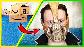 How to make Bane mask at home with CARDBOARD [upl. by Feld30]